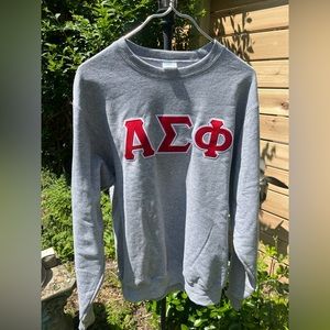 Fraternity ΑΣΦ Embroidered Sweatshirt